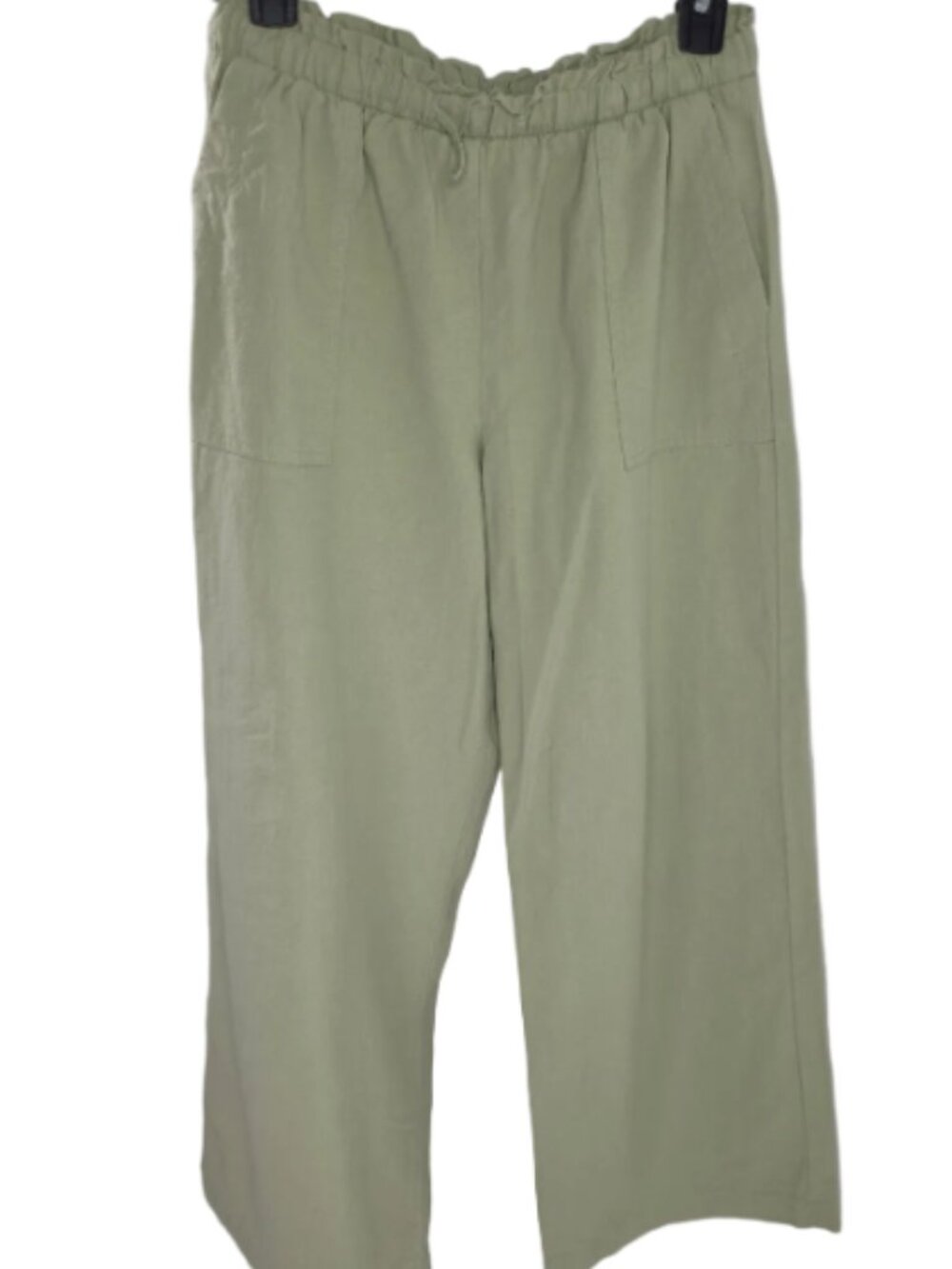 Art Class Girls XL (14) Sage Green Wide Leg Pull-On Pants